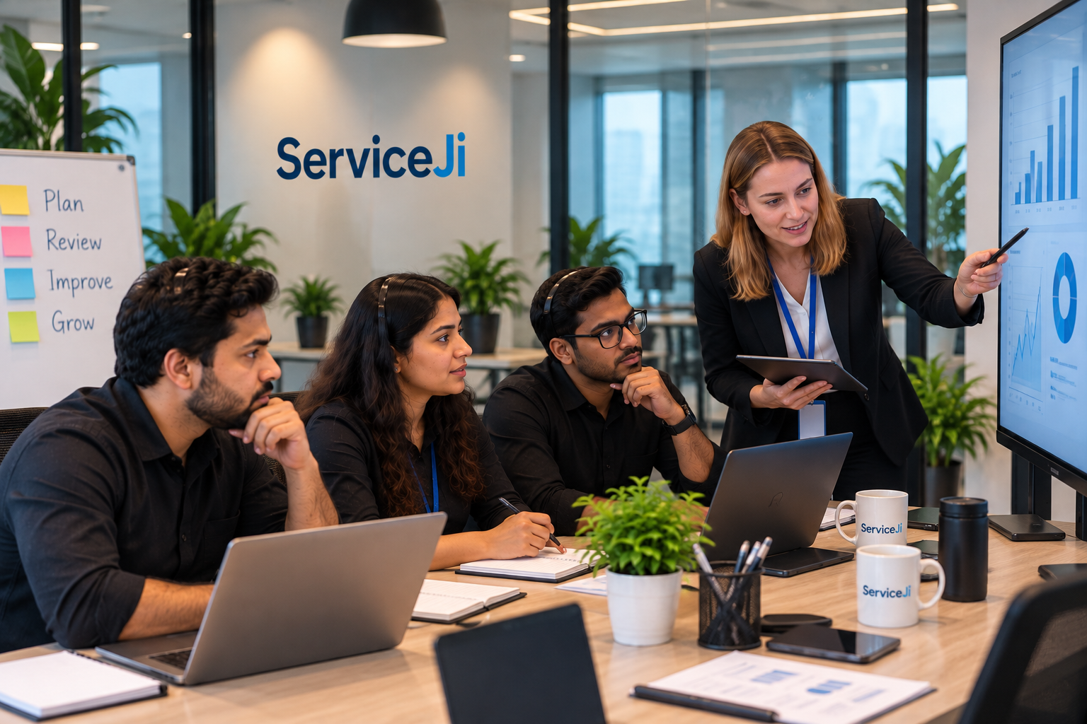 ServiceJi Ongoing Communications and Review Processes