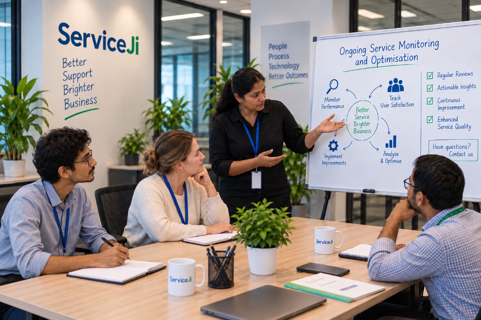 ServiceJi Ongoing Service Monitoring and Optimisation