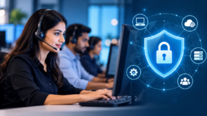 Outsourced IT help desk security and cybersecurity support.