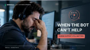 Frustration with automated IT support and the need for responsive human service desk assistance